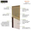 ประตู HPL รุ่น HPL-5i ภายใน 90*200 cm (เจาะลูกบิด) - Image 4