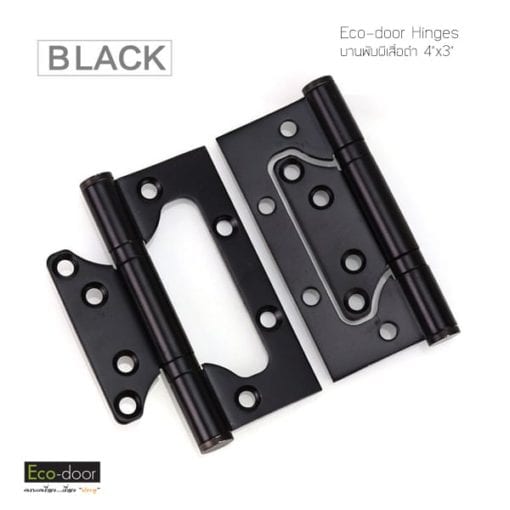 Eco-door HinhesBlack(บานพับผีเสื้่อประตูสีดำ)