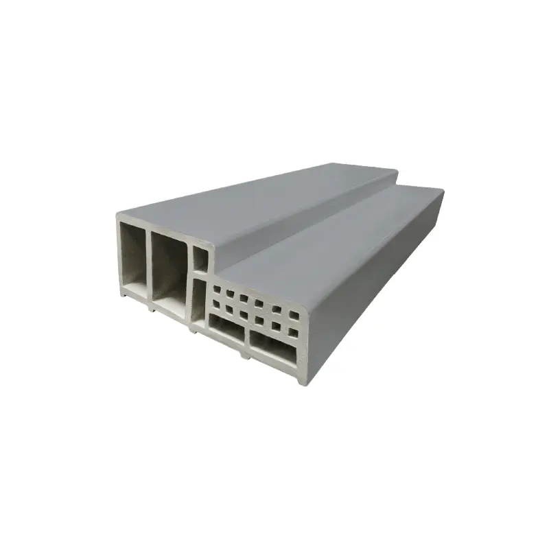 วงกบ WPC-Frame รุ่น GVSM-100 ผิวเรียบ สีเทา - Image 2