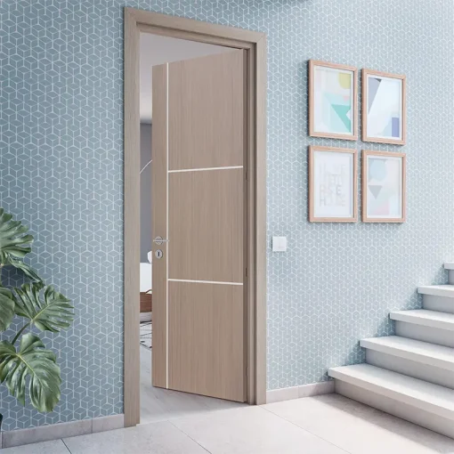 ประตู uPVC รุ่น UC 2-3E ภายใน (ไม่เจาะลูกบิด) - Image 2