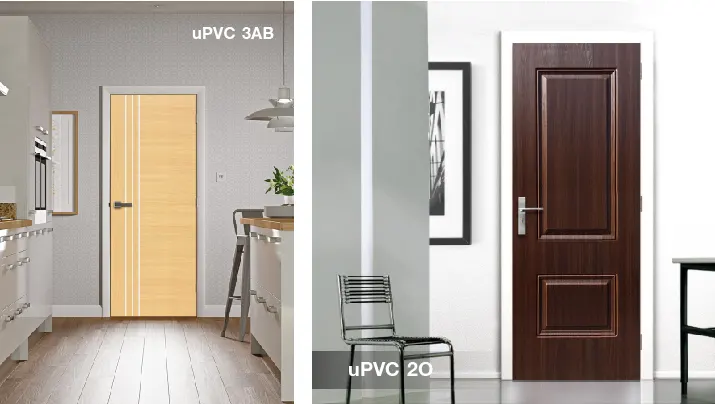 ประตู-ยูพีวีซี ภายใน (uPVC Interior Door)​-2
