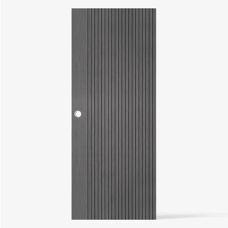 ประตู uPVC Extrusion With Film รุ่น UX-BLACK