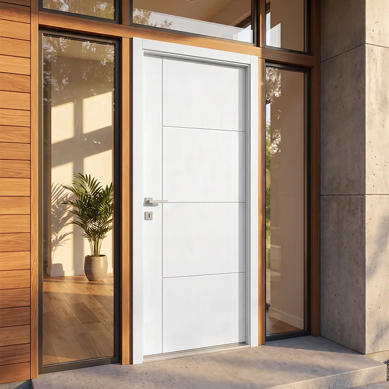 ประตู uPVC รุ่น UPVC-P4 ภายนอกและภายใน (ไม่เจาะลูกบิด) - Image 3
